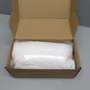 Toddler Pillow with Pillowcase - 13x18 My Little Dreamy Kids Travel Bed Pillows for Sleeping, Organic Cotton Small Pillowcase, Soft & Breathable, Machine Washable, Toddlers 2-5 Years Old (Soft White)