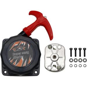 FLMLF 45CC Engine Super Easy Pull Start with Starter Dial Red for 1/5 Rovan Losi 5ive T RC CAR Parts
