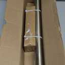 Antique Bronze Curtain Rods for Windows 28 to 48 Inches Adjustable Length Heavy Duty 1" Diameter Window Curtain Rod with Solid Metal Finials for Outdoor Farmhouse Bedroom Kitchen Living Room, Antique Bronze, 16"-60"|1 Pack