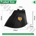 138-7502 Deflector Shield Compatible with Exmark Quest E S Series & Toro 74690 74691 74694 74695 75743 Mower, Fits Models QZE725GKC42200 QZE725GKC50200 QZS735GKC54200 QZS708GEM54200