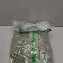 ITSOFT Non-Slip Shaggy Chenille Toilet Contour Bathroom Rug with Water Absorbent, 24 x 21 Inches U-Shaped Sage Green