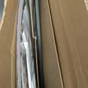 Americanflat 28x40 Poster Frame with Polished Plexiglass - Use as 24x36 Frame with Mat or Display 28x40 Photo Without Mat - Hudson Collection - Wide Picture Frames for Wall Display - Black