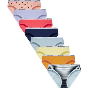 Finihen Teen Girls Underwear Cotton Briefs Panties for Teens Pack of 8 12&14years