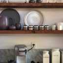 Jarware Spice Lids for Regular Mouth Mason Jars, Set of 2, Black and White