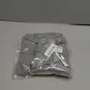 5 Pairs Seamless Sensory Socks Adult Walking Boot Sock Loose Fit Afo on the Calf Fit Orthopedic Boots Opaque (Large)