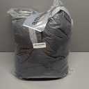 Homelike Moment Comforters Queen Size - Grey Duvet Insert Down Alternative Bed Queen Comforter, Lightweight Bedding Comforters Full Size Quilted Soft All Season Reversible Dark Gray/Light Grey