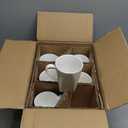 AmorArc 12oz Off White Coffee Mugs Set of 6, Ceramic Coffee Mugs with Large Handle for Man, Woman, Light Weight Coffee Mugs Set for Latte/Cappuccino/Cocoa/Milk, Dishwasher & Microwave Safe, 6Pcs