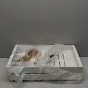 Pull out Cabinet Organizer, 2-pack, Expandable(12"-20") Heavy Duty Slide out Drawers Fixed with Adhesive Nano Film for Pots, Roll out Shelf Storage for Kitchen Base Cabinet Organization (3 Rails) (White)