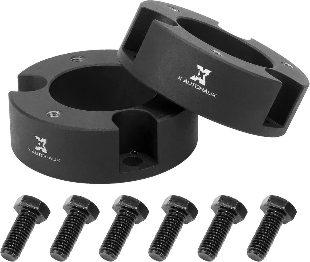 X AUTOHAUX 3 Inch Front Leveling Lift Kit Suspension Spring Strut Spacer Lift Spacers for Toyota Tundra 2WD 4WD 1999-2006