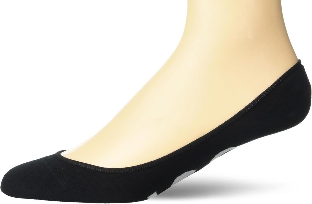 2 x HUGO Women's 2-Pack Bold Logo Invisible Socks (Black, M) 2 x HUGO Women's 2-Pack Bold Logo Invisible Socks (Black, M)