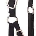 Weaver Livestock Heavy-Duty Restraint Nylon Cattle Halter, Adjustable, Modern Style Cow Calf Halter, Livestock Handling Equipment for Showing, Black