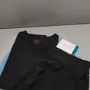 Uniforms World Louis Scrubs Set for Men — Classic V-Neck Stretch Top & Jogger Pants Yoga Waistband, 8 Pockets S