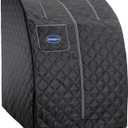 Durasage Lightweight Portable Personal Steam Sauna Spa for Relaxation at Home, 60 Minute Timer, 800 Watt Steam Generator, Chair Included (Black)