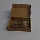 Ravinte 15 Pack Solid 5 Inch Kitchen Square Cabinet Handles Brushed Brass Drawer Pulls Kitchen Cabinet Hardware Handles (5" Hole Center)