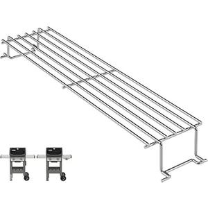 PETKAO 67026 Warming Rack for Weber GS4 Spirit 2 Grill Parts Spirit II E210 S210 E215 E220 S220, Replacement Parts for Weber Spirit II 2 Burner Grills Accessories with Up Front Control Stainless Steel