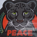 Wall Decor Sticker 45x45 Inch + Pack Of Stickers With Leopard 2,5x2,5 Inch