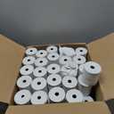 Amazon Basics Thermal Paper Receipt Rolls, POS Receipt, 3 1/8" x 230', 50 Rolls, BPA-Free and FSC Certified, Recycled Materials, White