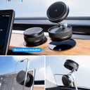 2 PCS Upgraded 360° Vacuum Magnetic Car Phone Holder for Magsafe [96+LBS Strongest Suction & 2800gf Strongest Magnetic], Adjustable Car Phone Mount for Your Car/Gym/Mirror/Shower for iPhone & Android