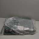 ZOBER All in One Christmas Ornament Storage Box & Decoration Container - Easy Access Removable Trays, Keeps 73 Ornaments - Adjustable Extent Area for Figurines and Pockets for Decoration - Green