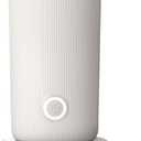 PHILIPS Baristina Milk Frother, Hot & Cold Foam, Natural White