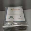 Dreaming Casa 100% Blackout Curtains 84 Inches Long, Linen Textured Window Treatment Rod Pocket & Back Tab Curtain Drapes for Bedroom Living Room, 2 Panels, 52" W x 84" L, Heather Grey