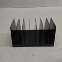 Desktop File Organizer, Mail Organizer, 7 Compartments Office File Sorter, for Easy access to your files, Invoices, Letters and more - 4.5" Height x 8.8" Width x 5.5" Depth - Black, Eco-Friendly