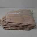 OstepDecor Sectional Couch Covers 2 Pieces, L Shaped Sofa Cover, Chenille Couch Cover for Dogs Washable, Couch Cover Blanket, Sofa Slipcover for 2-3 Cushion Couch (71"x118"+91"x134", Khaki)