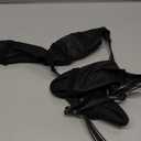 Waterproof Dog Boots for Small/Medium Dogs -Dog Paw Protectors Dog Suspender Boots Anti-Slip Pet Shoes for Outdoor Walking, Reflective Stay-On,Dirt-Proof Comfortable Booties (Black, Small)