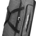 Pacific Gear Duffel Bag with Rolling Wheels (30-Inch, Gray)