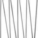 Preassembled Tent Poles Replacement, Gray 7001 T6 Heated Aluminum Tent Poles 1 Pole Pack