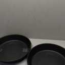 The HC Companies Flower Pot Saucers - Plastic Plant Saucer for Outdoors & Indoors - Traditional Design Plant Pot Trays for Water Drainage - Durable & Stylish Round Plant Tray (16-inch Black)