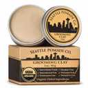 Seattle Pomade Co. Grooming Clay for Hair - USDA Certified, With Organic Essential Oils, Beeswax Based. Made with organic materials from around the world.