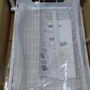 REALINN Under Sink Organizer, Pull Out Cabinet Organizer 2 Tier Slide Out Sink Shelf Cabinet Storage Shelves, Under Sink Storage for Kitchen Bathroom Cabinet, White, 1 Pack