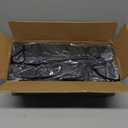 Triple Tree 2 Pack Folding Camping Stool, 13.8 Inch Small Portable Lightweight Stool with Side Pocket, Foot Stool with Carry Bag for Hiking, Fishing and Beach, Hold up to 400lbs, Grey