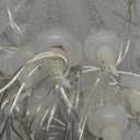 Joomer Blue Christmas Icicle Lights, 13FT 20 Tubes 90 LED 8 Modes Icicle Lights with Timer Function, Waterproof Connectable Ice String Lights for Holiday Home Patio Trees Christmas Decoration