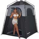 KingCamp Instant Shower Tent, Portable Superior Stable Privacy Shelter, Large Room Outdoor Toilet Tent with Floor for Beach, Camping & Hiking, Setup in Under 60s