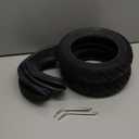 10x2.125 Tire and Inner Tube,10x2.125 Inner Tube for Electric Scooter Tire Replacement Wheels with 0 Valve Stem for 10inch Tires with 6inch Rims(2 inner+2 outer)