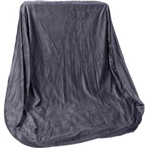 Bean Bag Cover No Filling 150CM X 60 CM Soft Bean Bag Bed Washable Big Bean Bag Cover Bean Bag Chairs for Adults Bean Bags Comfortable for Kids Adults Dark Gray