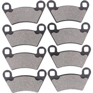 MOTOKU Front and Rear Brake Pads for Ranger 400 425 500 570 700 TM ETX