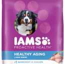 IAMS Proactive Health Healthy Aging Large Breed Dog Food for Mature and Senior Dogs with Real Chicken, 30 lb. Bag (30 Pound (Pack of 1))