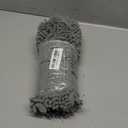 OLANLY Dog Door Mat for Muddy Paws 30x20, Absorbs Moisture and Dirt, Absorbent Non-Slip Washable Doormat, Quick Dry Chenille Mud Mat for Dogs, Entry Indoor Entryway Carpet for Inside Floor, Grey