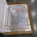 Gold Bathroom Mirror for Wall, 30"x40" Rectangle Vanity Mirror, Polished Beveled Modern Decorative Mirror for Entryway, Living Room, Bedroom (Horizontal/Vertical)