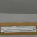 Curtain Rod Set for Windows 28 to 60 Inch - 5/8 White Heavy Duty - Decorative Window Curtains Rod with Brackets for Kitchen, Bathroom, Sliding Cafe Curtain Rods Door(2.4-5 Feet) (30-60"(1 Pack))