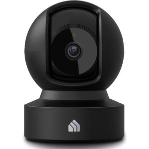 Kasa 1080p Indoor Pan/Tilt Wired Security Camera - Works as a Baby & Pet Monitor, Motion Detection & Tracking, 2-Way Audio, Night Vision, Subscription-Free Local Storage or Optional Cloud, EC71