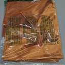 JIAHANNHA Velvet Orange Throw Pillow Covers Pack of 2 Decorative Soft for Couch Sofa Bedroom Livingroom Car 16×16 Inches