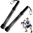 Connectable Multi-Purpose Ropeless Training Ropes - Portable Cordless Training Rope for Home Gym, HIIT Workout Equipment for Strength Building & Full-Body Exercise (Black)