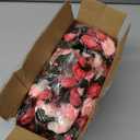 Miracliy 8Pcs 66FT Pink Flower Garland, Artificial Rose Floral Vines Fake Hanging Spring Flower Garland for Wall Backdrop Wedding Arch Tea Party Door Mantle Decoration