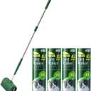 Fedicelly Large Lint Rollers Pet Hair Extra Sticky Floor, Cat Dog Hair Remover Laundry Clothes Carpet Furniture,6.3 inches Wider with 320 Sheets Giant Lint Remover Brush for Couch with Long Handle