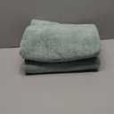 Amazon Basics 100% Cotton Quick-Dry Lightweight Moisture Absorbing Bath Towel, Pack of 2, Seafoam Green, 54" x 30"