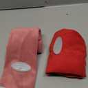 cyeollo 2 Pack Dog Sweater, Warm Fleece Dogs Vest Pullover Doggie Sweatshirt Soft Dog Jacket Reflective Stretchy Pet Clothes Cold Weather Coats for Medium to Large Dogs Boy & Girl, Red & Fuschia XXL